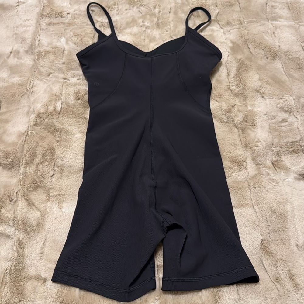 Ribbed Contoured Unitard 6” - Picture 9 of 10